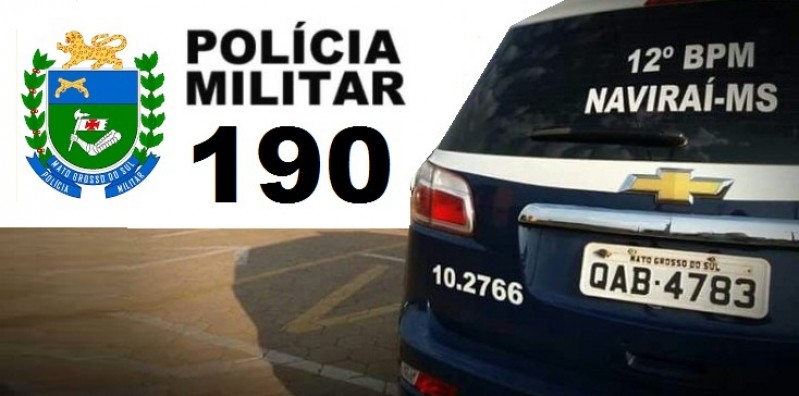Resultado de imagem para POLICIA MILITAR NAVIRAI 190