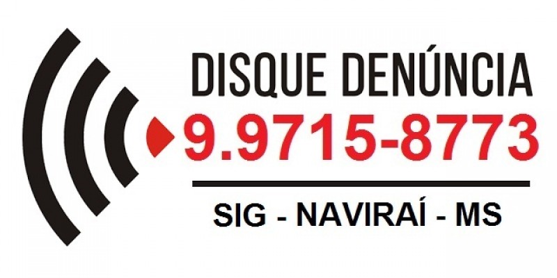 Resultado de imagem para disque denuncia navirai