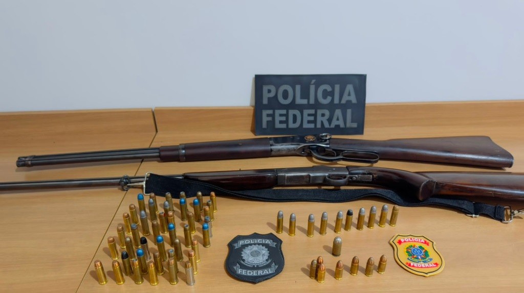 PF deflagra operação contra comércio ilegal de armas de fogo e munições em MS