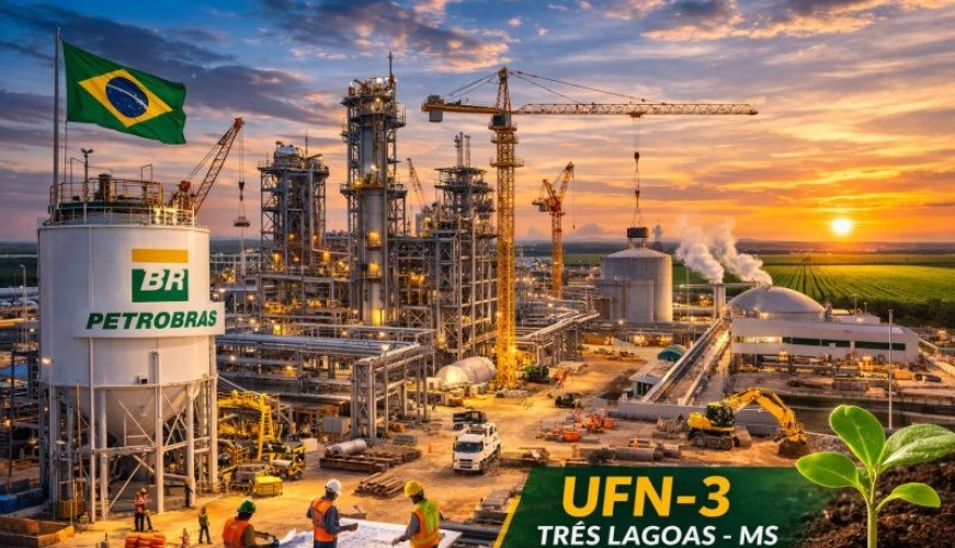 Petrobras aprova retomada das obras da fábrica de fertilizantes em Três Lagoas