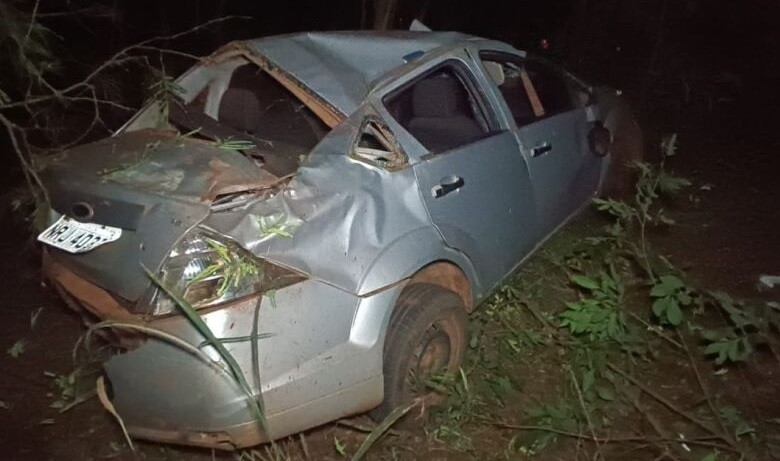 Idoso de Deodápolis perde controle do carro, capota e morre na MS-276