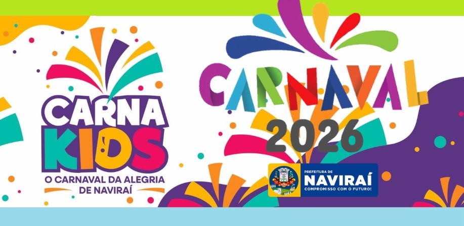 Naviraí terá o CARNA KIDS 2026, Domingo na Seleta