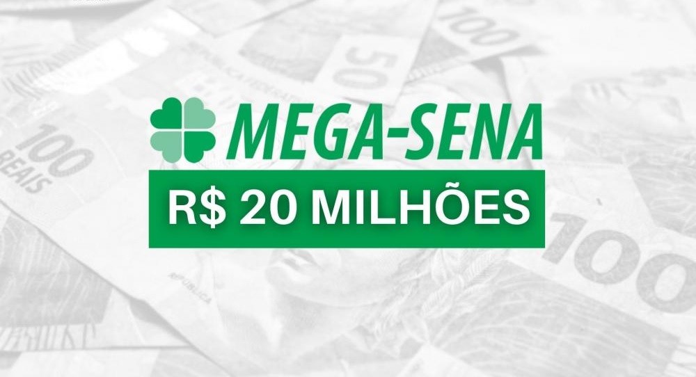 Mega-Sena sorteia nesta quinta-feira prêmio acumulado em R$ 20 milhões