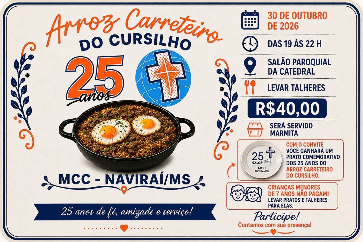 Cursilho de Naviraí começou a vender ingressos para o 25º Carreteiro