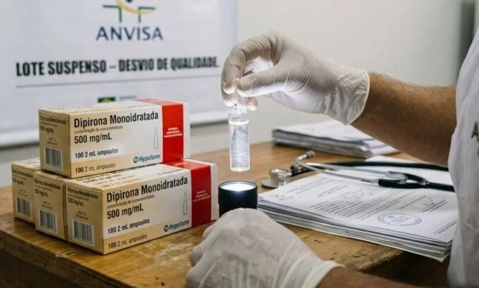 Anvisa manda recolher lote de dipirona com desvio de qualidade