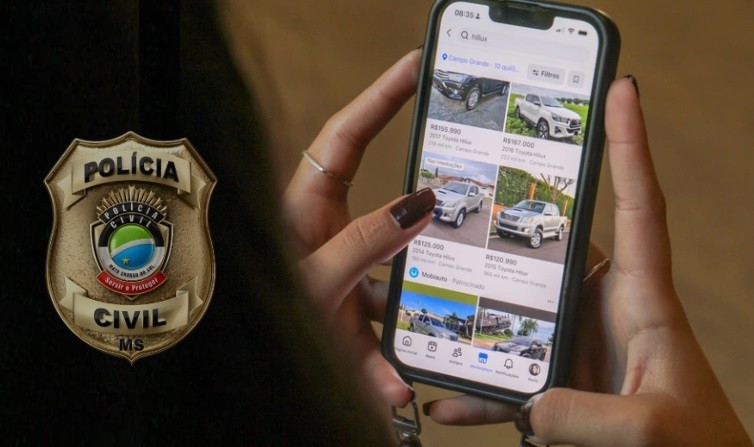 Mulher perde R$ 127 mil em golpe durante compra de Toyota Hilux na internet