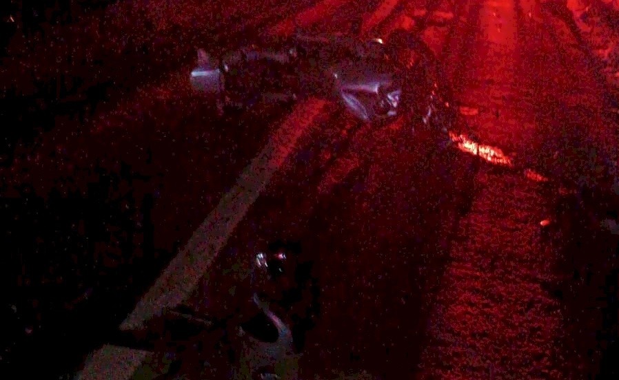 Motociclista morre ao bater de frente com caminhonete na BR-376 em Vicentina