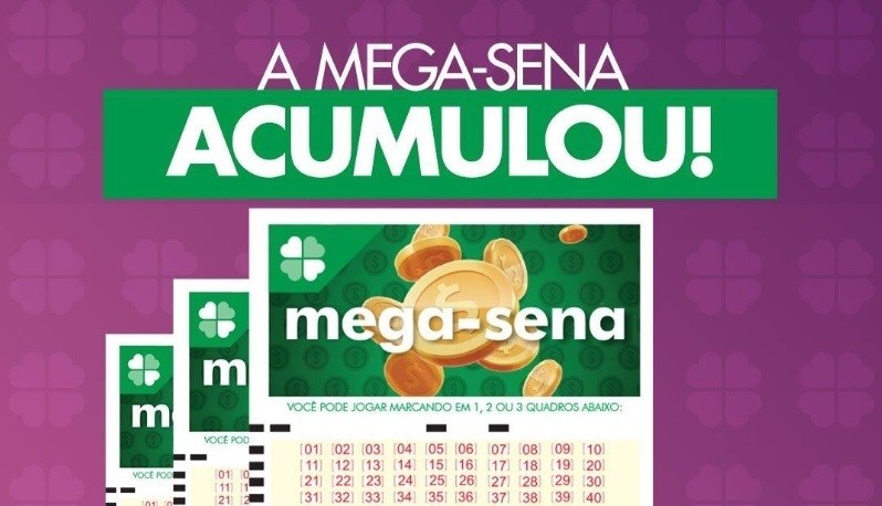 Ninguém acerta as seis dezenas da Mega-Sena 2972, e prêmio vai a R$ 62 milhões