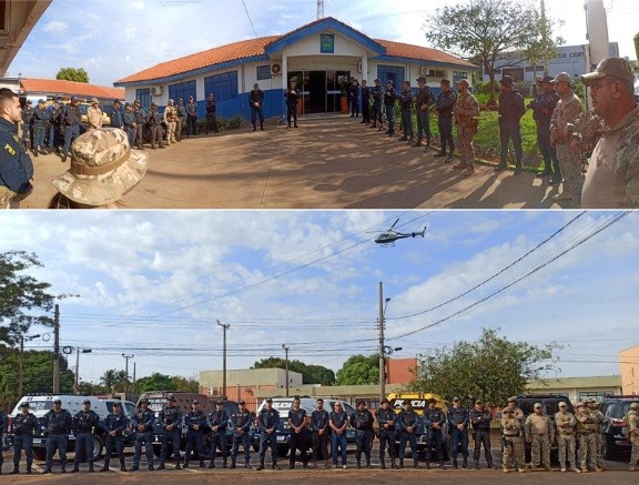 Forças de segurança deflagram Operação Integrar - Cone-Sul com foco em Naviraí e mais 5 cidades