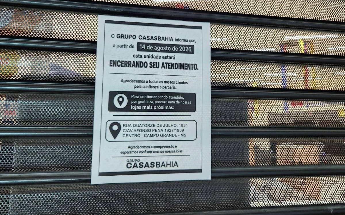 Justiça suspende demissões da Casas Bahia e beneficia trabalhadores de MS