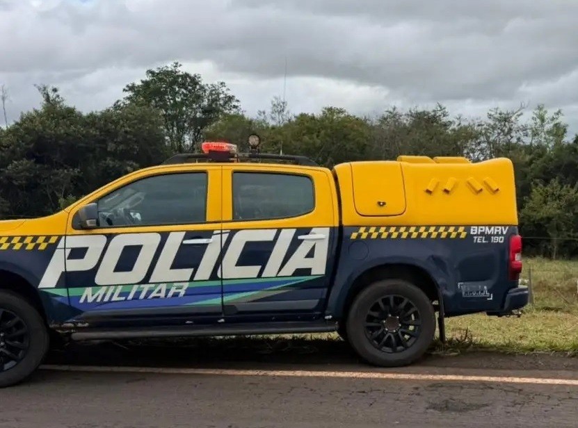 Na MS-141 em Naviraí, motorista embriagado é preso após perder o controle da direção e sair da pista 