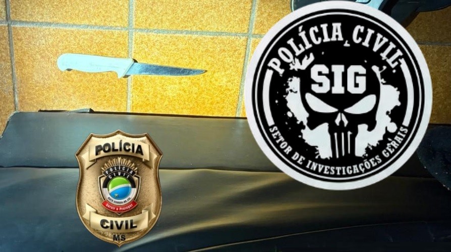 Polícia Civil prende acusado de matar homem a facadas no Jardim Paraíso em Naviraí