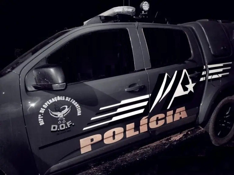 Na BR-487 em Naviraí, DOF recupera Hilux SW4 furtada no Paraná e preparada para o transporte de ilícitos 