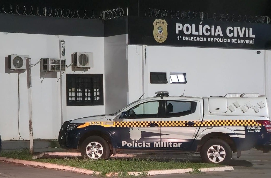 Em Naviraí, adolescente é detido após tentar fugir da PM, e cair de moto 