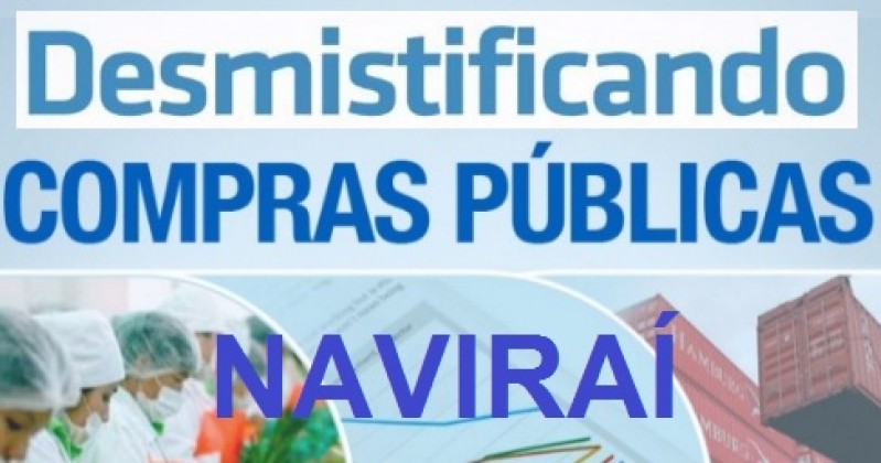 Oficina busca desmistificar compras públicas