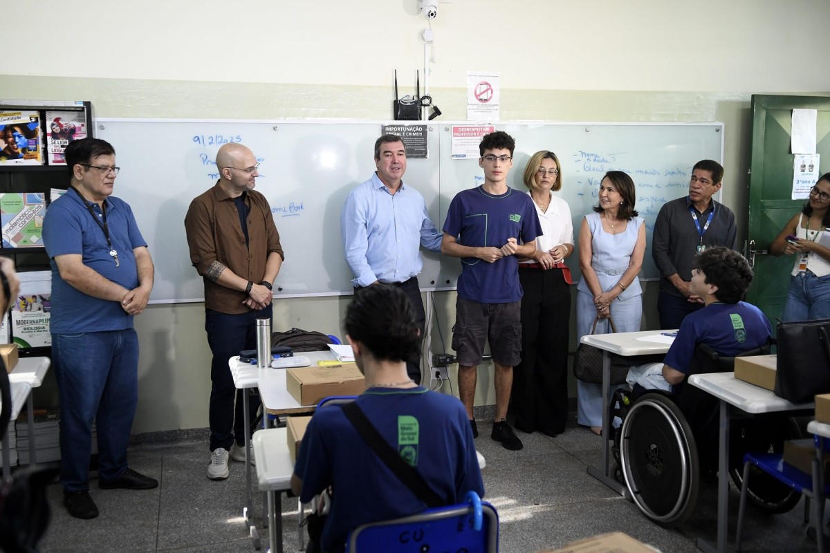 Com estrutura adequada, MS inicia ano letivo para 180 mil alunos em 352 escolas da rede estadual