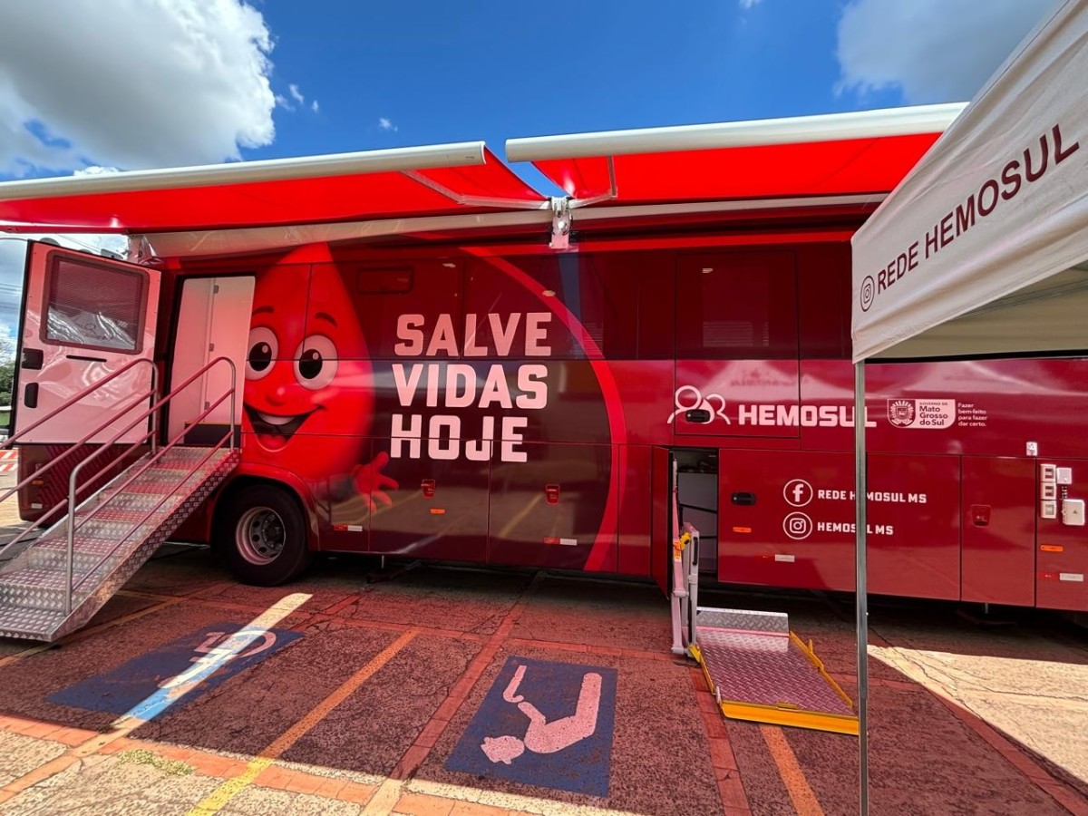 Hemosul Móvel leva coleta de sangue a Iguatemi e Naviraí na rota de abril