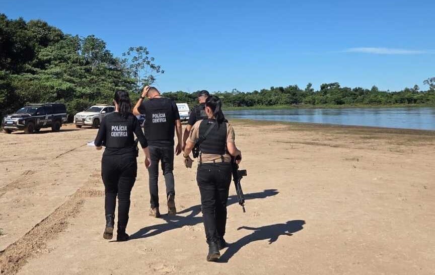 Polícia Civil vai cumprir mandado de prisão e encontra foragido morto em rio